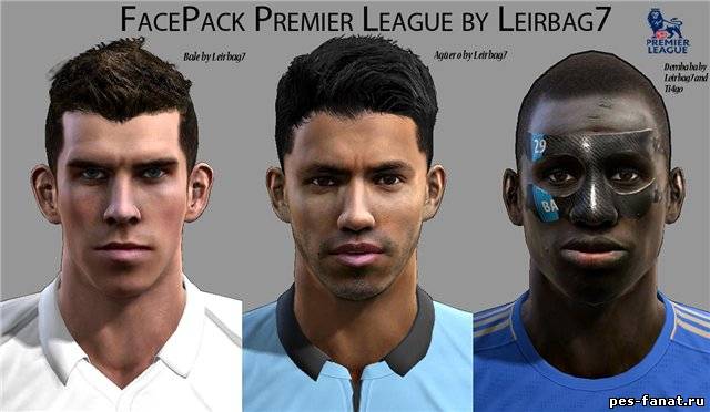 FacePack Premier League для PES 2013