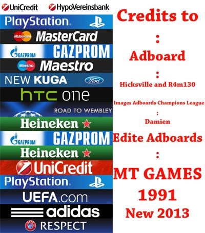 Actual Adboards Champions League
