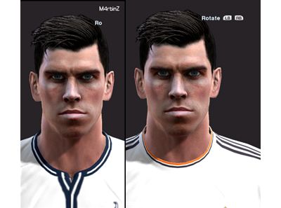 Face Gareth Bale for PES 2013