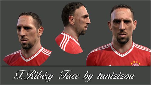 Face Ribery PES 2013