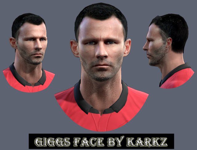 PES 2013 Giggs Face